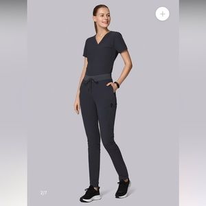 Pewter Mandala Scrubs Set
